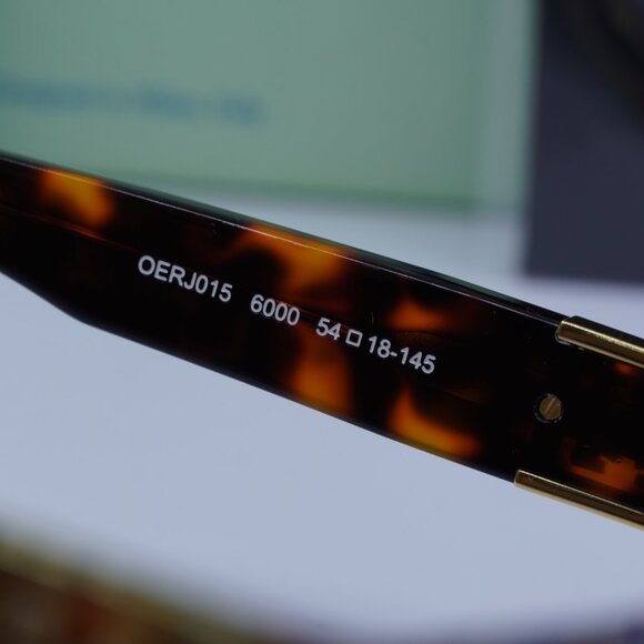 Off-White OERJ015 STYLE 15 6000 Square Eyeglasses 54mm – Havana - Picture 7 of 9